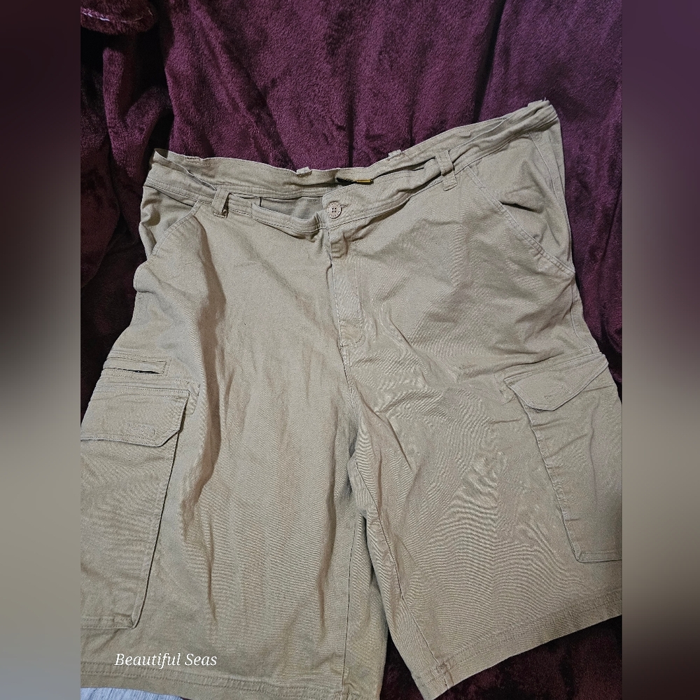 Men khaki shorts